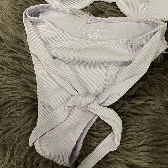 437 Daydream Lavender Purple 3pc bikini set - Picture 5 of 10